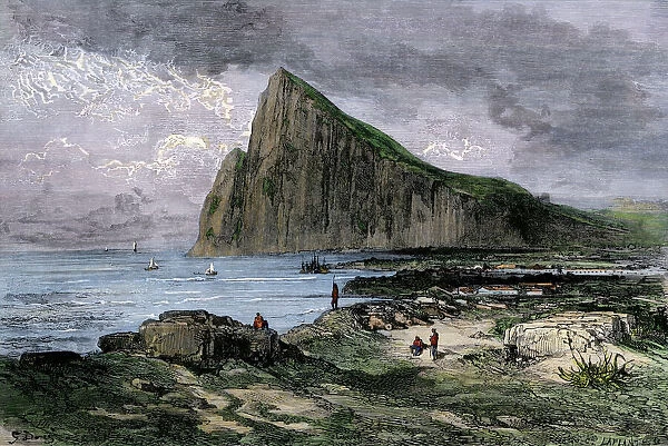 Rock of Gibraltar in the British Empire