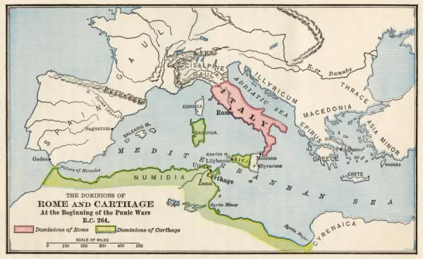 Rome and Carthage, 264 BC