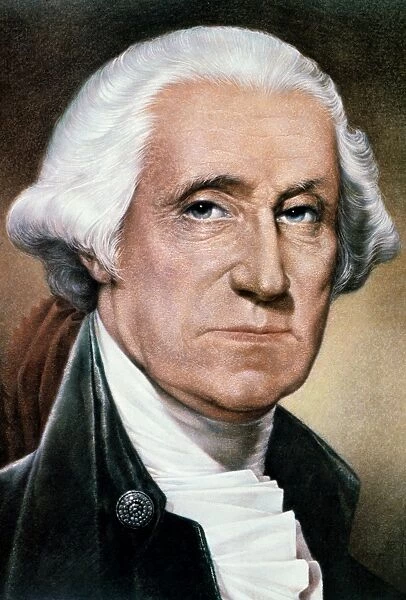 (1732-1799). 1st President of the United States