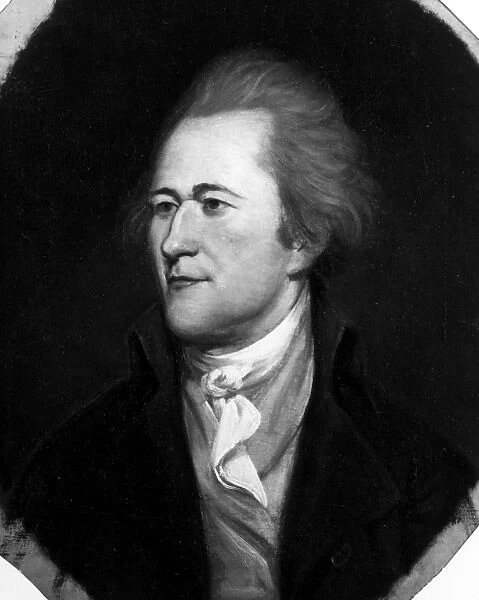 ALEXANDER HAMILTON (1755-1804). American lawyer and statesman