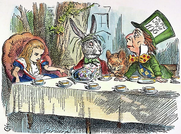 Alice And The Mad Tea Party