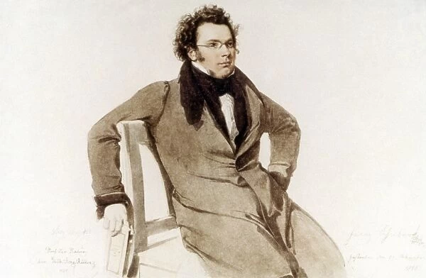 FRANZ SCHUBERT (1797-1828). Austrian composer