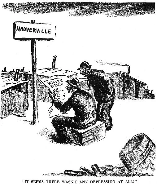 Hoover Cartoon, 1935