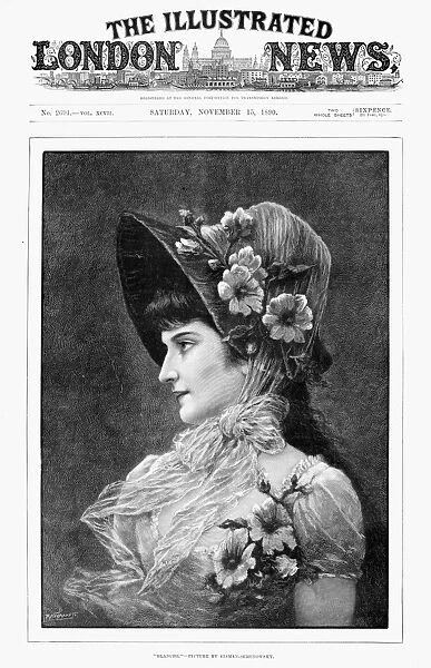 ILLUSTRATED LONDON NEWS. Blanche. Cover of the Illustrated London News, 15 November