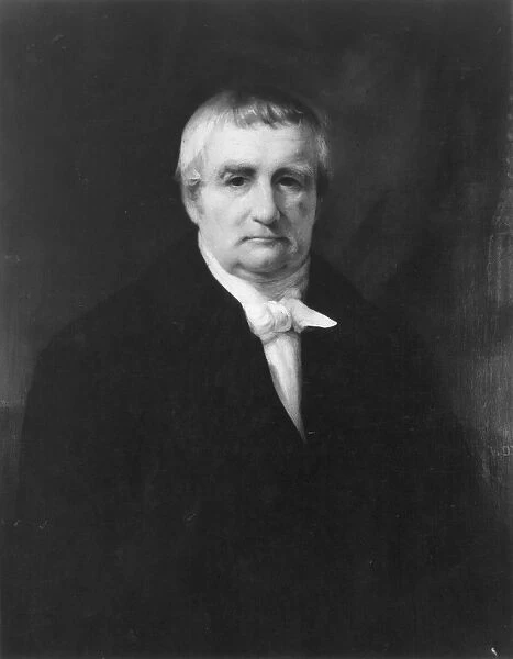 JOHN JACOB ASTOR (1763-1848). German-American fur trader and financier. Oil on canvas