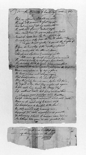 PHILLIS WHEATLEY (1753?-1784). American poet