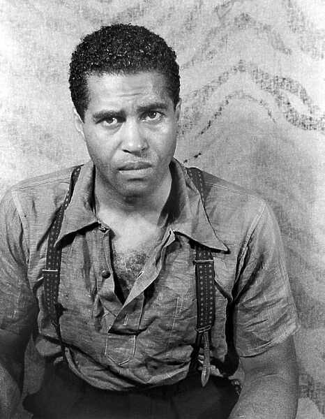 ROBERT EARL JONES (1910-2006). American actor and father of actor James Earl Jones. Photographed by Carl Van Vechten, while acting in the play, Don t You Want to be Free? by Langston Hughes, 1938
