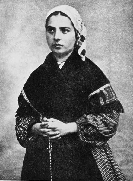 ST. BERNADETTE OF LOURDES (1844-1879) Our beautiful pictures are ...