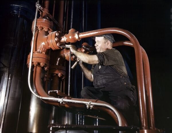 Hydraulic press maintenance