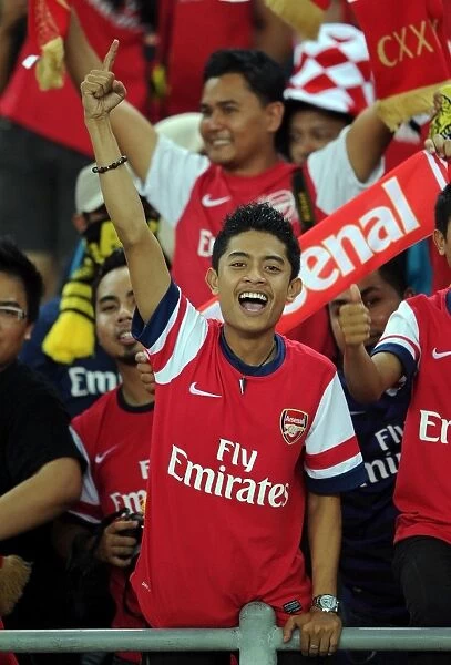 Arsenal Fans in Malaysia: Malaysia XI vs Arsenal (2012-13)