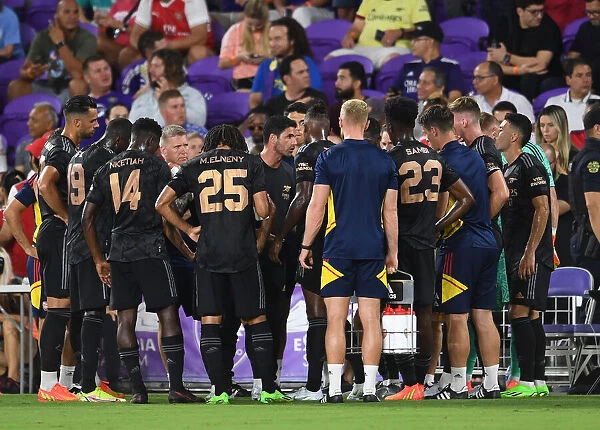 Arsenal FC: Mikel Arteta Motivates Players During Orlando Pre-Season Training