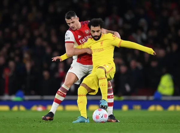 Arsenal vs. Liverpool: Xhaka vs. Salah - Intense Battle in the Premier League