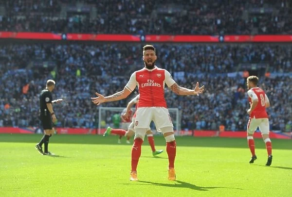 Arsenal's Olivier Giroud Scores Thrilling Goal to Secure FA Cup Semi-Final Victory Over Manchester City