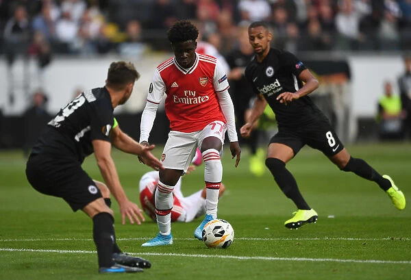 Bukayo Saka Shines: Arsenal's Standout Performance vs. Eintracht Frankfurt in UEFA Europa League 2019-20
