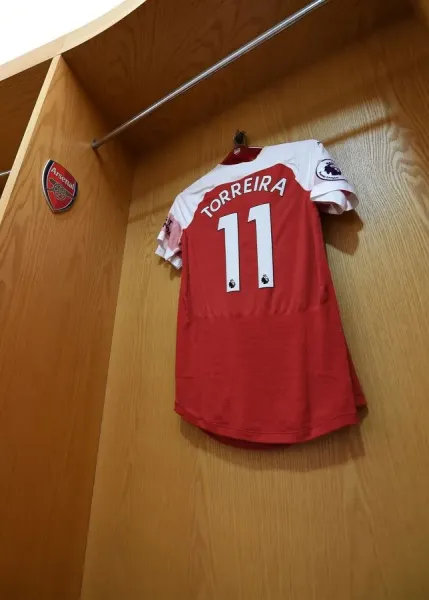 Arsenal FC Print: Lucas Torreira's Shirt, Emirates Stadium 2018