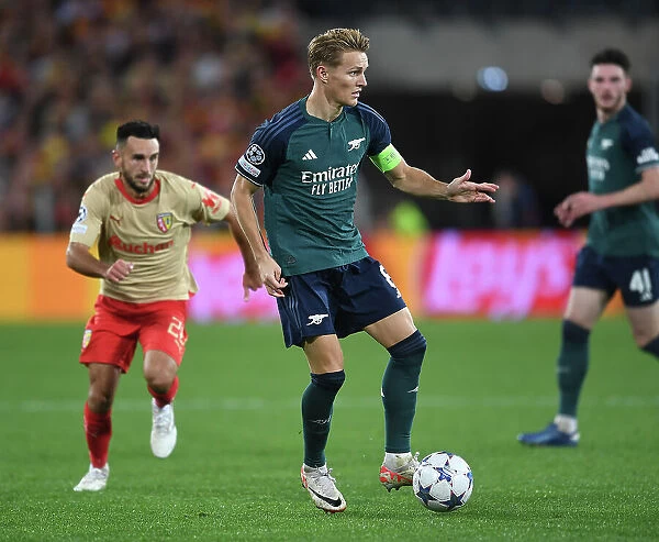 Martin Odegaard's Leadership: Arsenal's Champions League Victory over RC Lens (2023-24)
