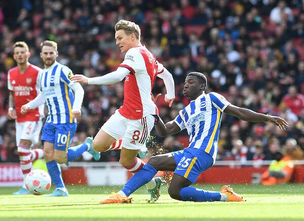 Odegaard vs Caicedo: A Midfield Showdown in Arsenal's Battle with Brighton