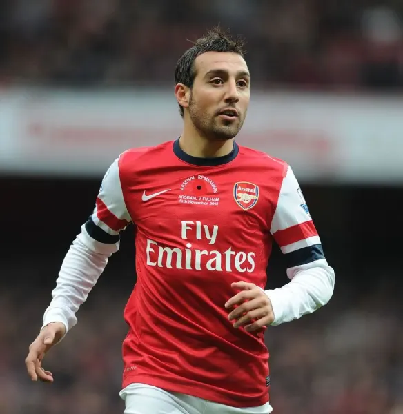 Santi Cazorla Print: Arsenal v Fulham Art Prints, Posters