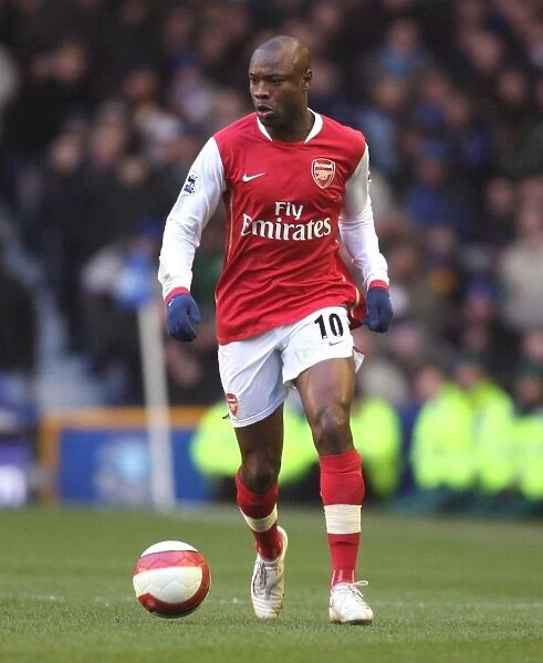 William Gallas: Leading Arsenal to Victory Against Everton, Barclays Premiership, 18 / 3 / 2007
