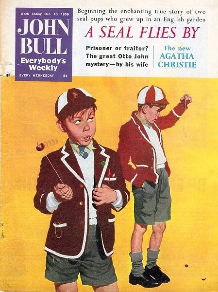 John Bull 1950s UK conkers magazines