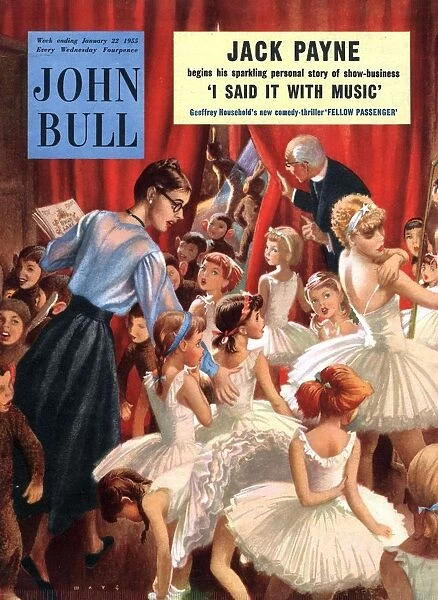 John Bull 1950s UK pantomimes school plays churches hall ballet magazines dancing