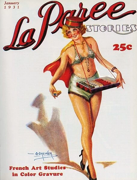 La Paree Stories 1931 1930s USA magazines usherettes glamour