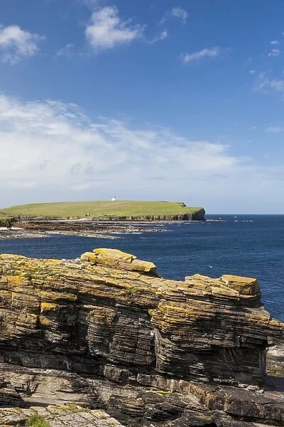 Brough of Birsay in Orkney, Scotland