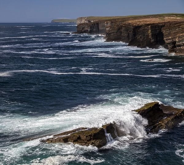 The cliffs at Yesnaby, Orkney, Scotland