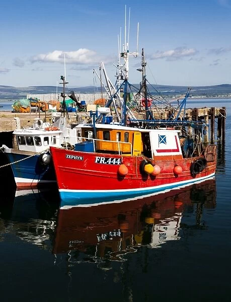 The harbour at Cromarty, Scotland
