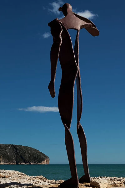 Metal sculpture, Moraira, Spain