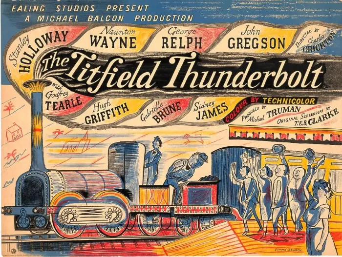 Framed Print : Titfield Thunderbolt UK Quad Print Framed Print : Titfield Thunderbolt UK Quad Print