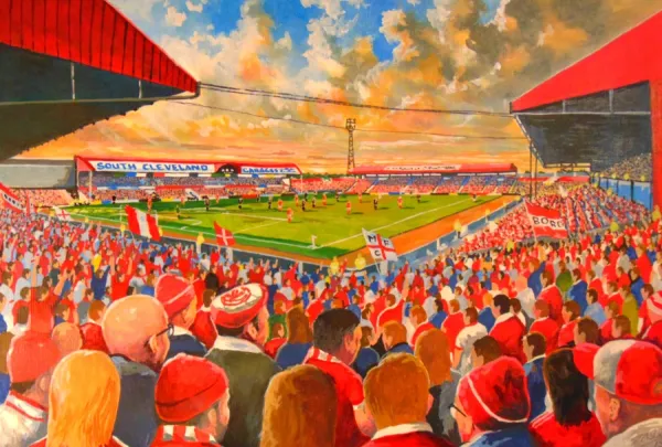 Ayresome Park Stadium Fine Art - Middlesbrough Football Club