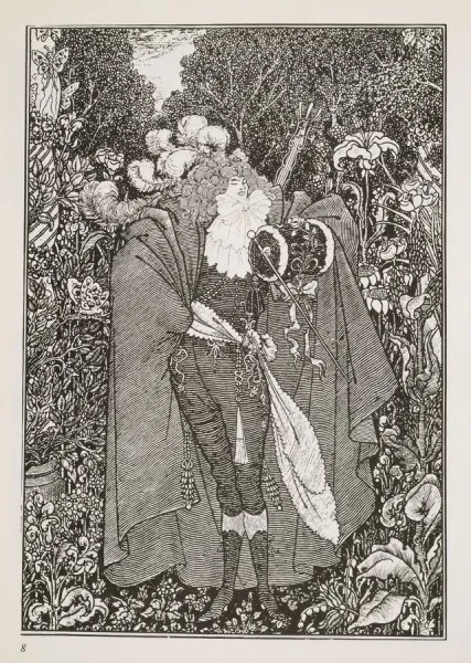 Abbe by Aubrey Beardsley (1872-1898), 1896