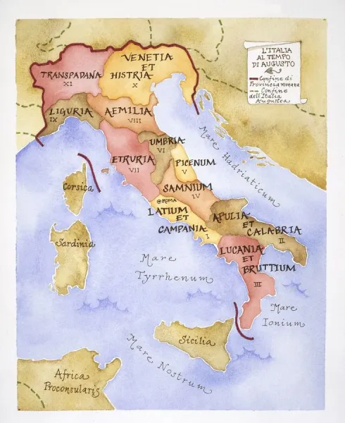 Maps Of Early Rome