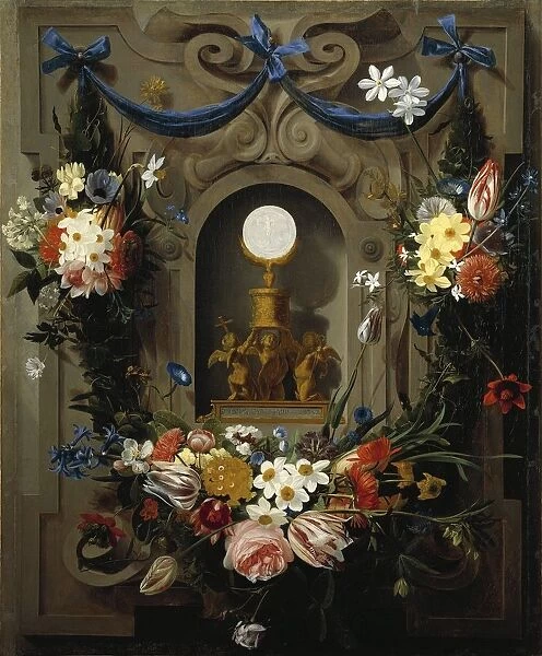 Austria, Vienna, Eucharist in a Garland of Flowers