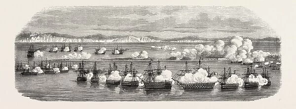 Bombardment And Capture Of The Forts At Kinburn. The Crimean War