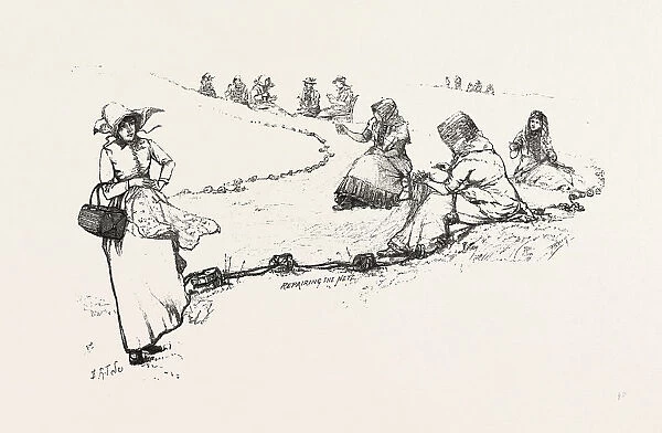 Canada Outdoors, Canada, Nineteenth Century Engraving