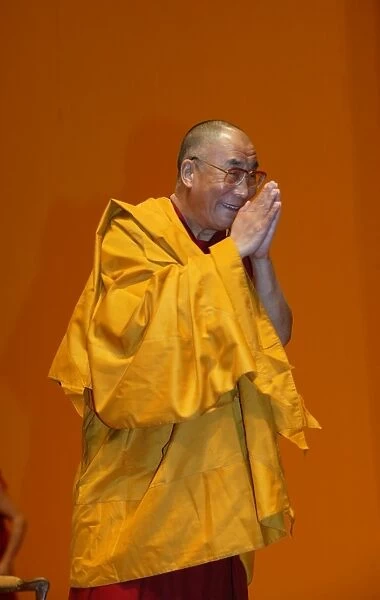 The Dalai Lama at Paris-Bercy