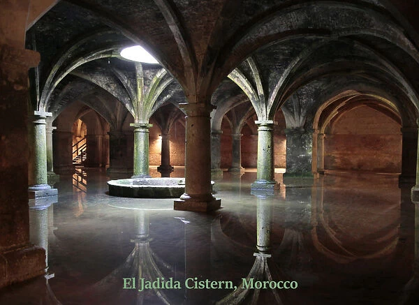 El Jadida cistern, El Jadida, Morocco