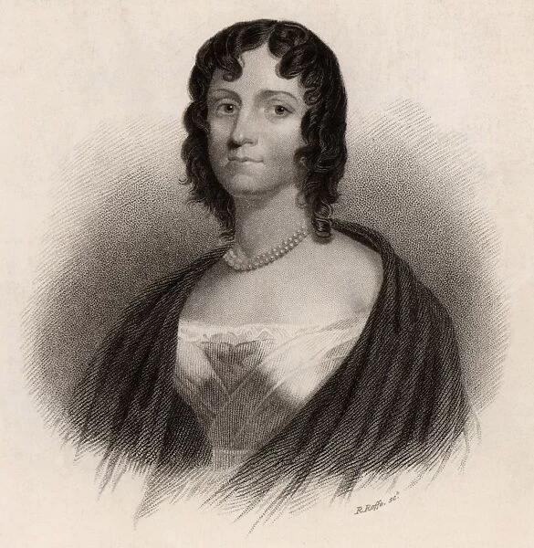 Felicia Dorothea Hemans (1793-1835), English poet. Remembered today mainly for her