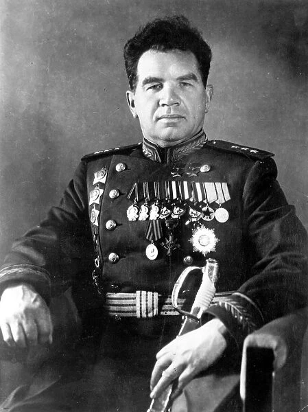 General Vasily Chuikov Head Of Russian 62nd Army Photos Framed