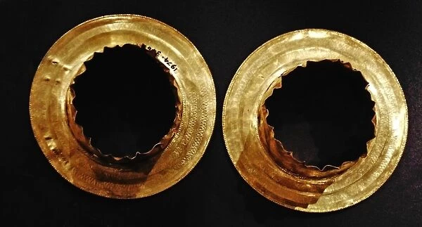 Gold hair ornaments 5th - 4th Century BC. Greek