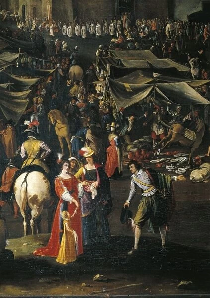Italy, Florence, Fair of Impruneta, 1618