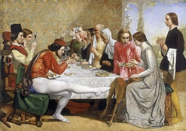 John Everett Millais - Isabella 1849