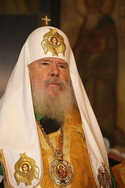 Moscow orthodox patriarch Alexis II