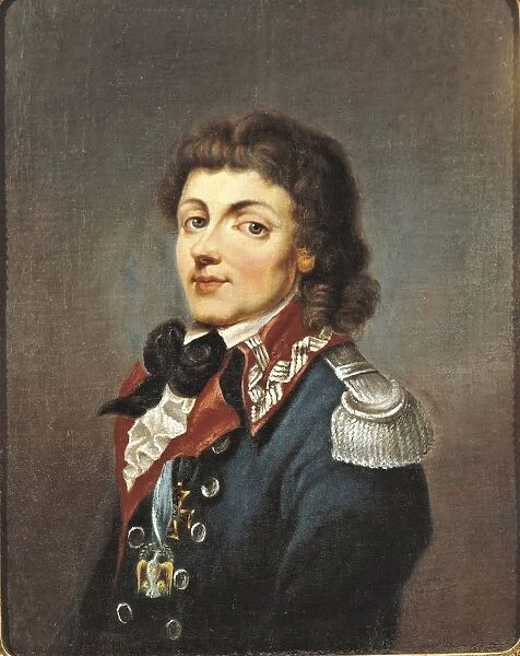 Poland, Zelazowa Wola, Portrait of Polish hero of the insurrection of March 1794, Tadeusz Kosciuszko (1746 - 1817)