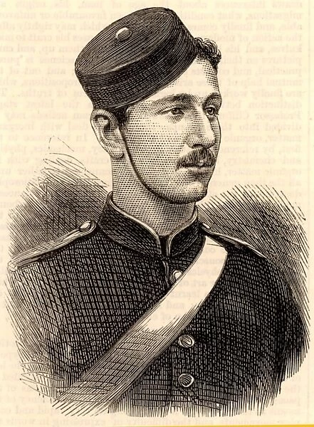 The Prince Imperial. Prince Louis Napoleon (1856-1879), son of Napoleon III of France