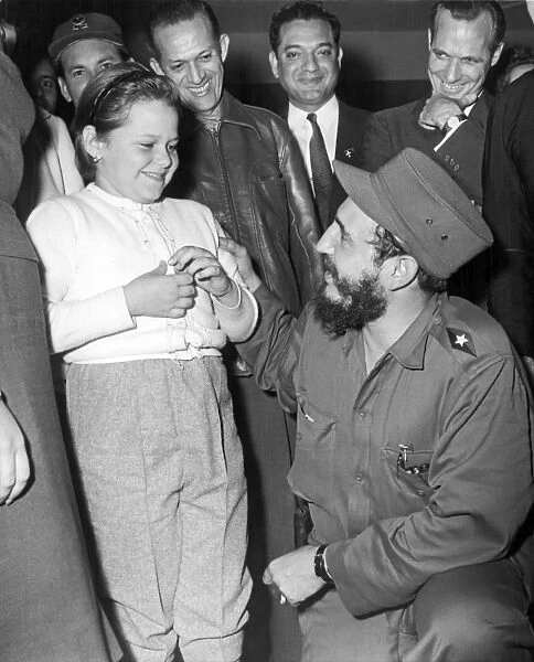 Rebel Leader Fidel Castro