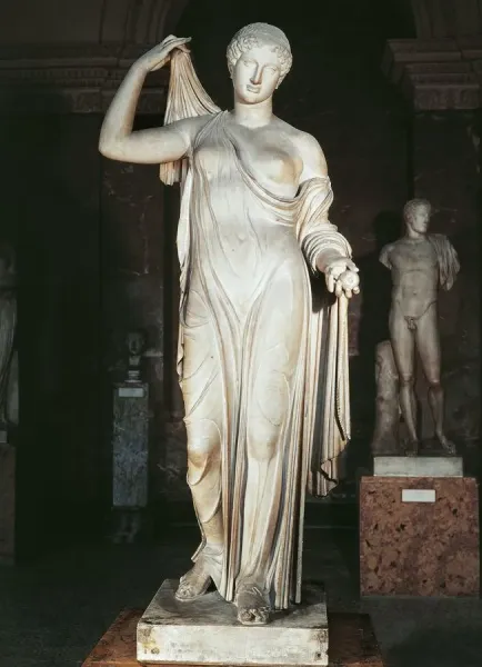 Etruscan Copy of Greek Aphrodite Print (5th century B.C.). Art