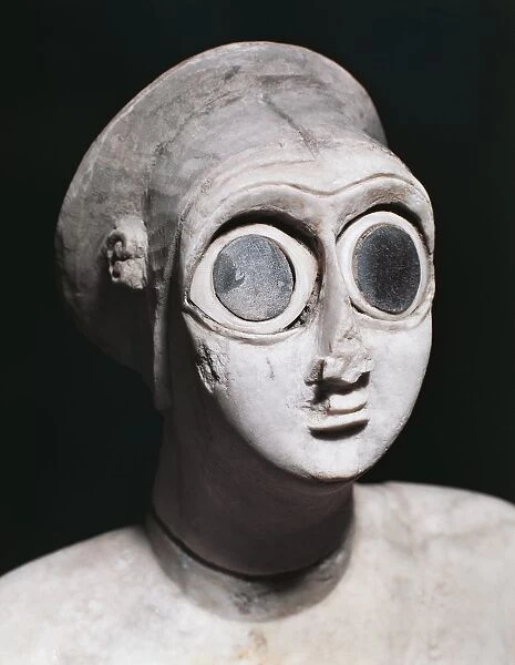 Statuette of goddess from Tell Asmar, ancient Eshnunna, Iraq